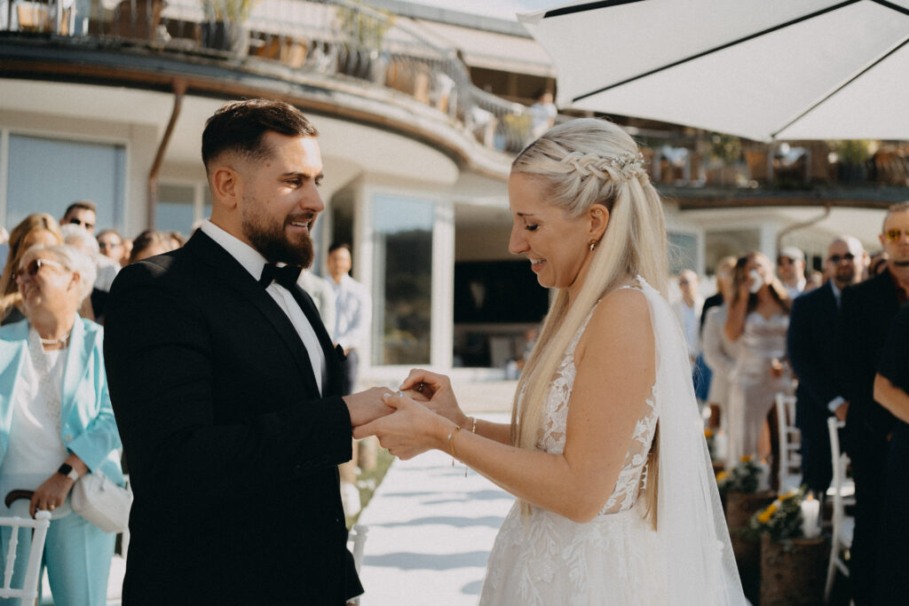 Freie Trauung - Ringtaussch - Inspiration - Hochzeit - Danilo Gobbetto